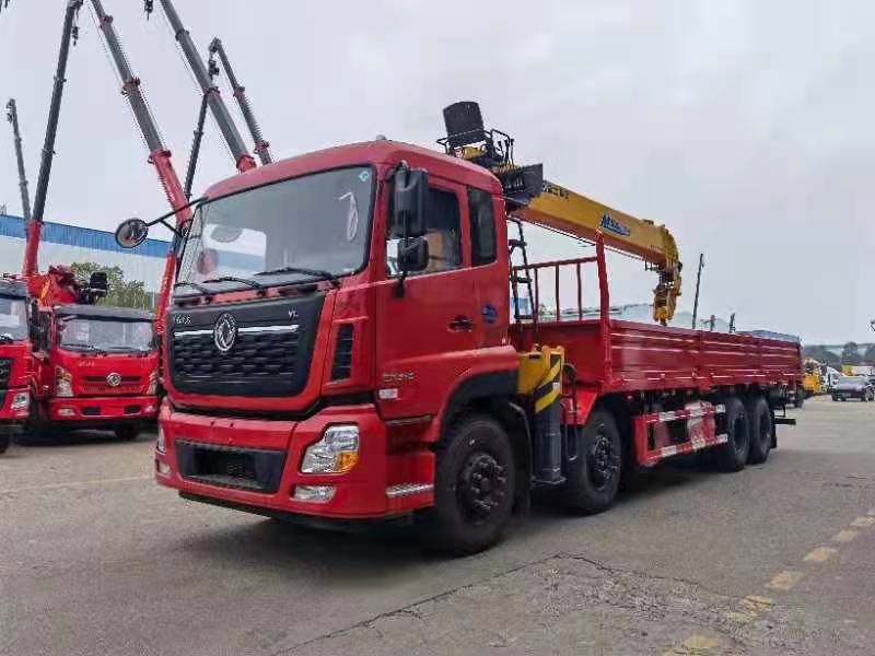 東風天龍前四后八隨車吊（14噸）