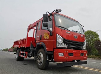 重汽豪曼隨車吊，限寬2.