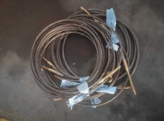 程力隨車吊配件（鋼絲繩、收臂繩、回臂繩），售后服務電話：15071655544